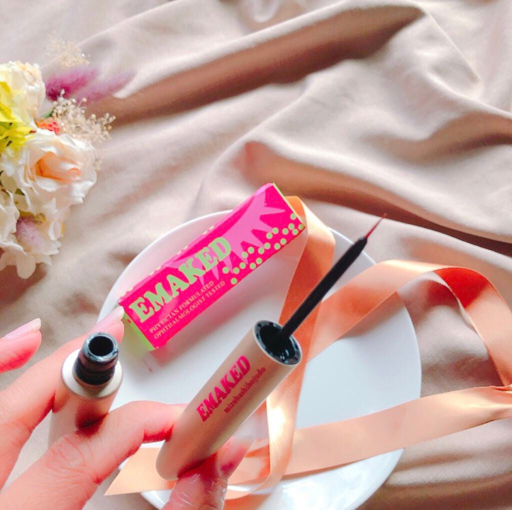 EMAKED(エマーキット)/水橋保寿堂製薬/まつげ美容液を使ったクチコミ(3枚目)