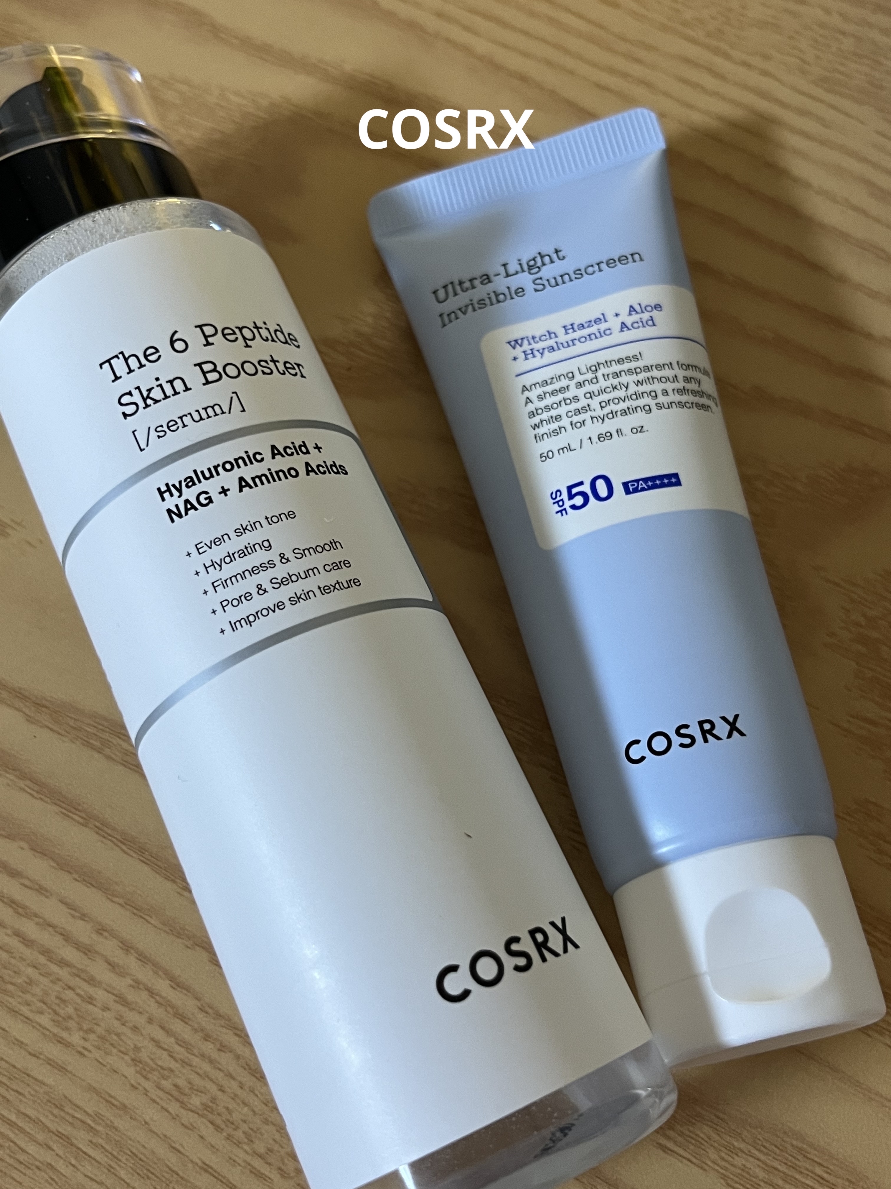 ウルトラライト透明UVクリーム/COSRX/日焼け止めクリームを使ったクチコミ（1枚目）