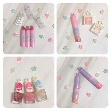 Lala on LIPS 「100円ショップのセリアから⭐️キキララ💫コラボコスメ登場💖こ..」（1枚目）