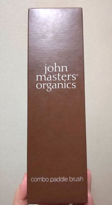 コンボパドルブラシ/john masters organics/ヘアブラシを使ったクチコミ（2枚目）