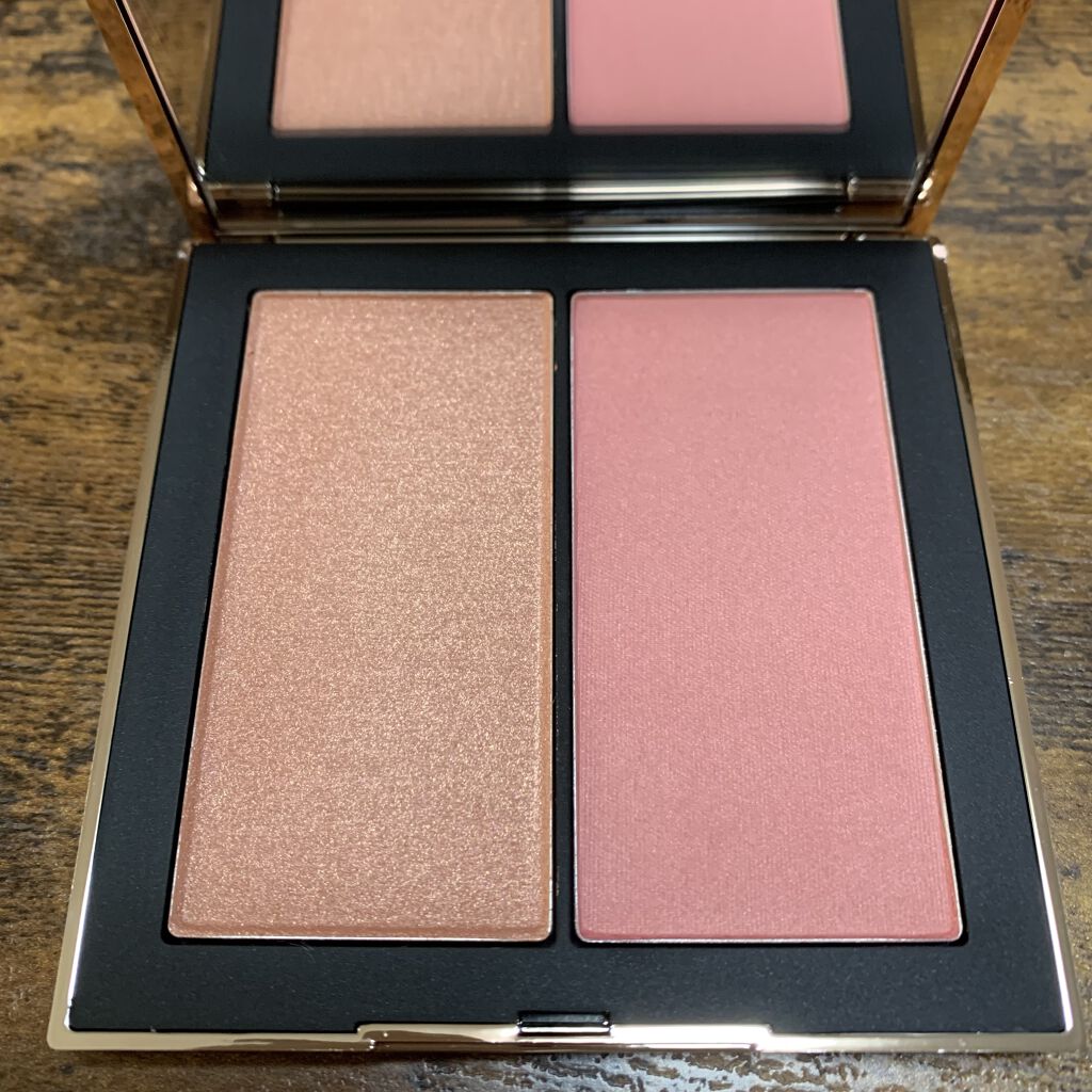 アンインヒビテッド ブラッシュデュオ/NARS/パウダーチークを使ったクチコミ（3枚目）