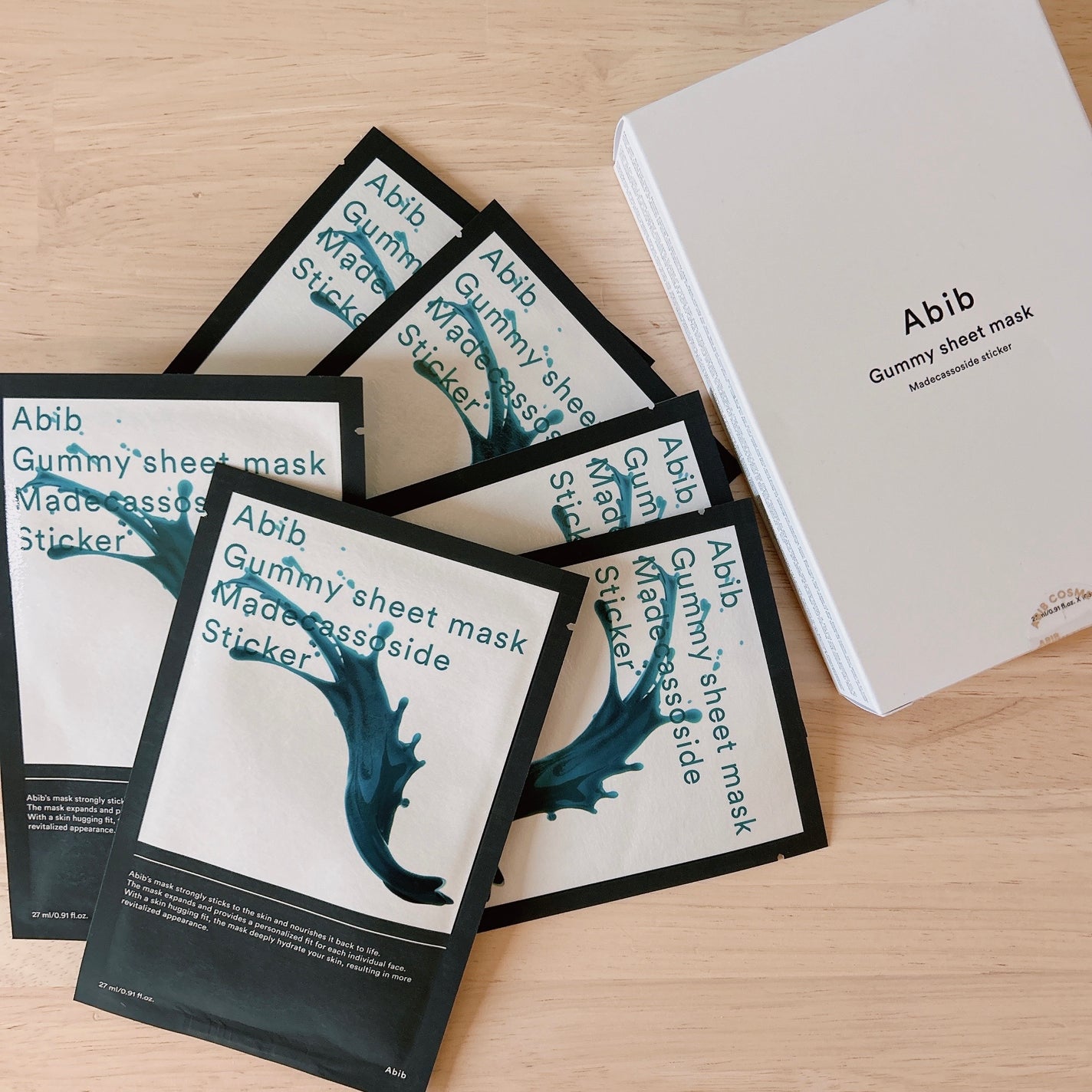 ガムシートマスクパック マデカソサイドステッカー/Abib /シートマスク・パックを使ったクチコミ(1枚目)