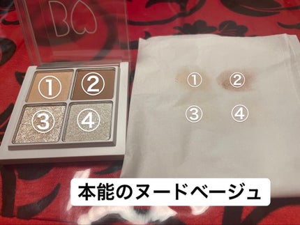 THE アイパレR/b idol/アイシャドウパレットを使ったクチコミ(3枚目)