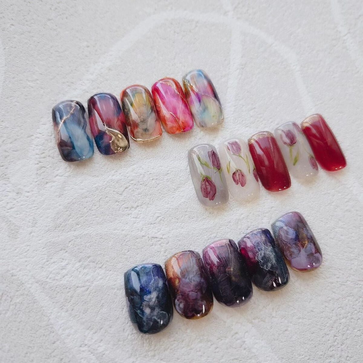 マーブルリキッド/Petit Price/ネイル用品を使ったクチコミ(3枚目)