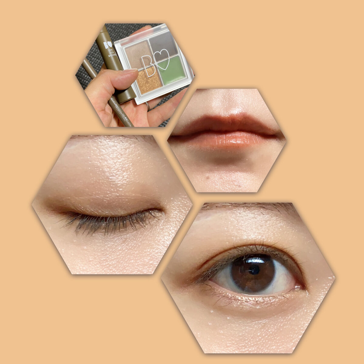 THE アイパレR/b idol/アイシャドウパレットを使ったクチコミ（3枚目）