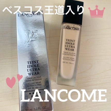 タンイドル ウルトラ ウェア リキッド/LANCOME/リキッドファンデーションを使ったクチコミ(1枚目)