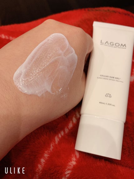 サンジェル プラス SPF50+ PA++++/LAGOM /日焼け止めジェルを使ったクチコミ(3枚目)