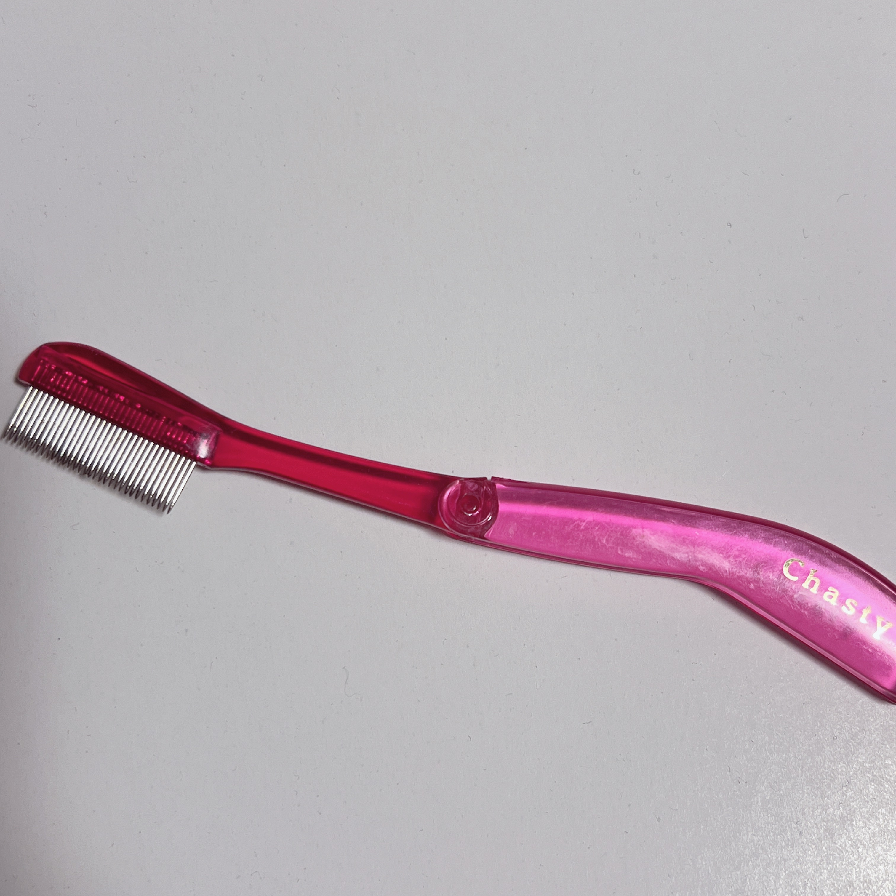 マスカラコーム メタルN（ナチュラル）/チャスティ/その他化粧小物を使ったクチコミ（2枚目）