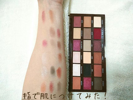 アイラブチョコレート/MAKEUP REVOLUTION/アイシャドウパレットを使ったクチコミ(4枚目)