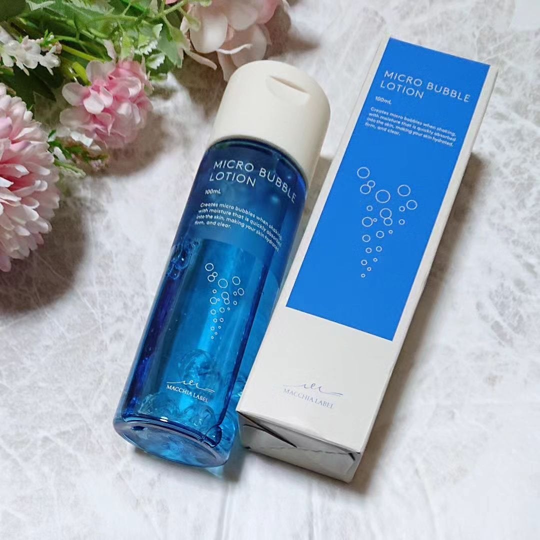 薬用マイクロバブルローション/Macchia Label/化粧水を使ったクチコミ(4枚目)