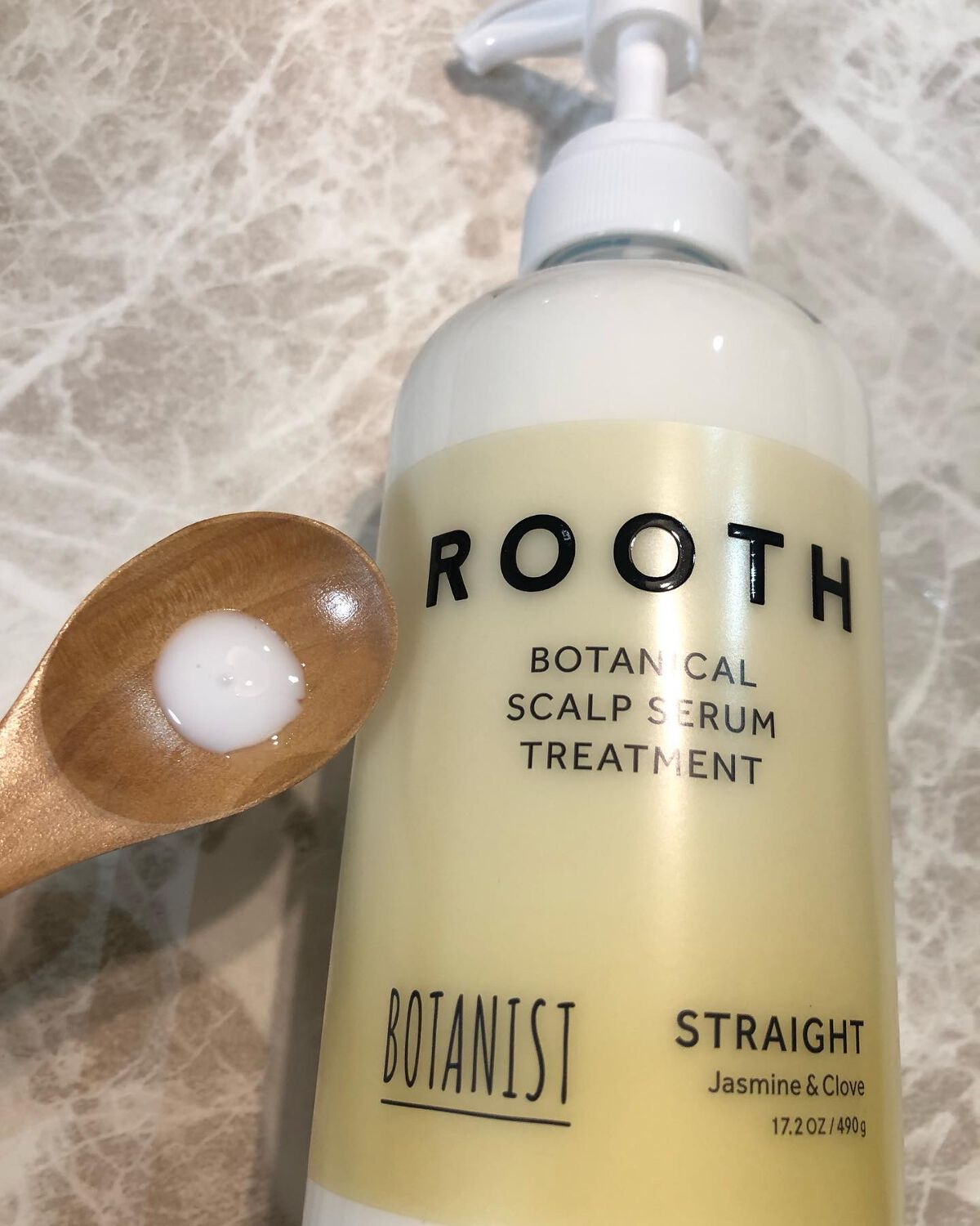 ルース ボタニカルスカルプセラム シャンプー・トリートメント(ストレート)/BOTANIST/市販シャンプーを使ったクチコミ(3枚目)