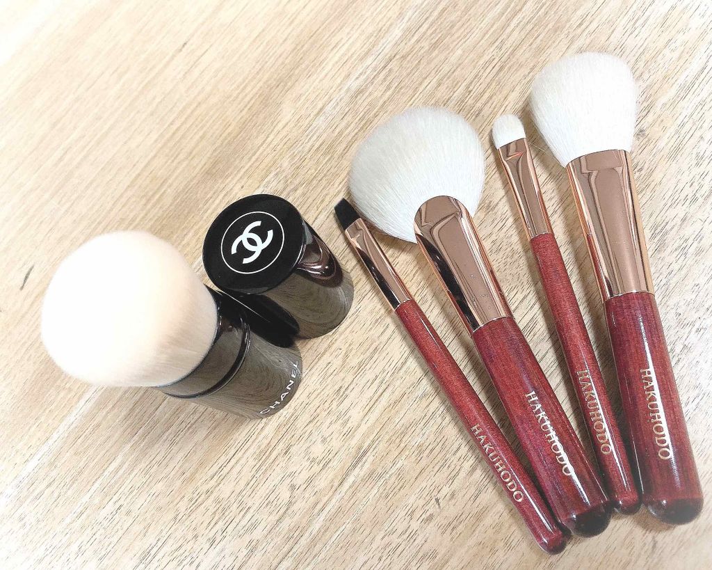 パンソー カブキ/CHANEL/メイクブラシを使ったクチコミ（2枚目）