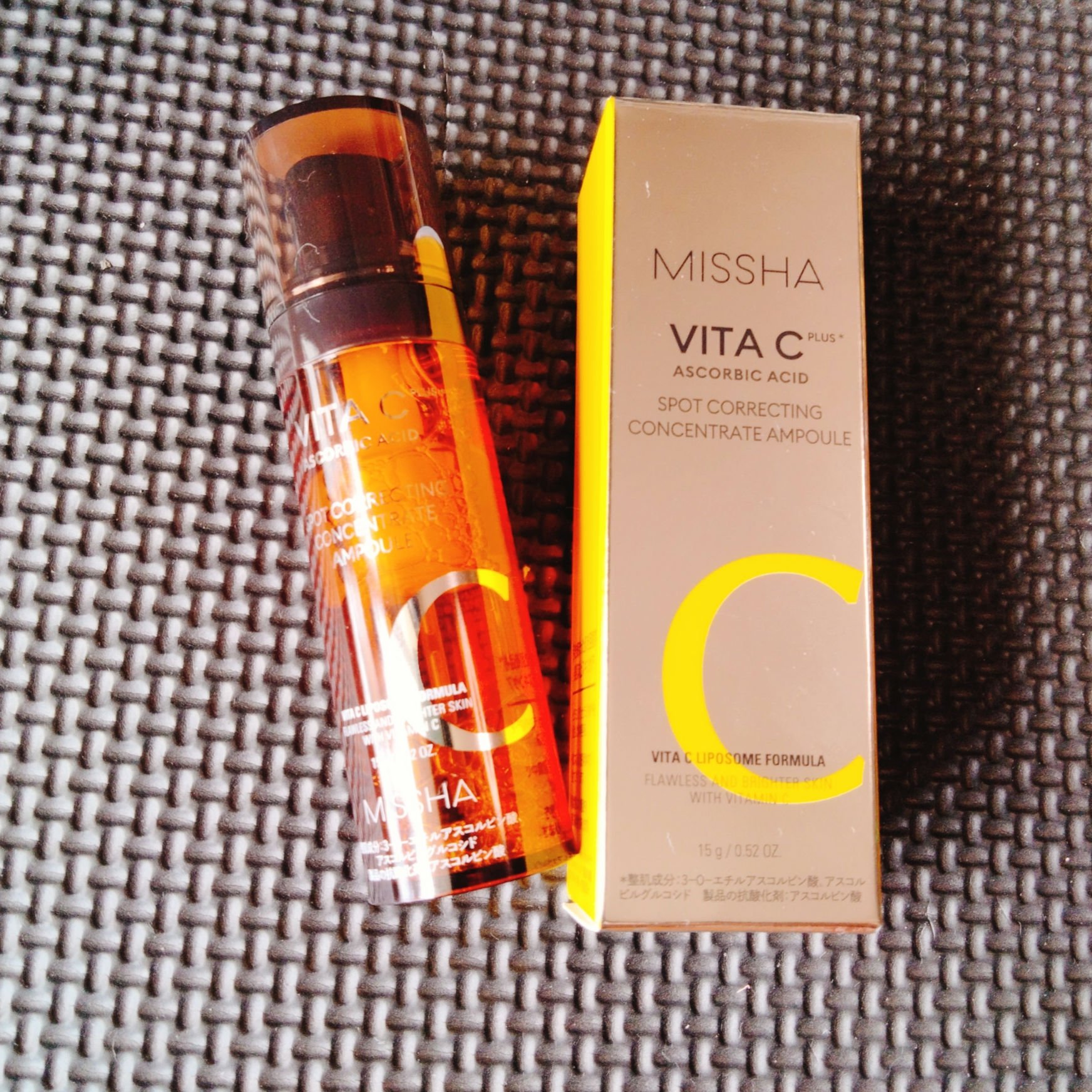 ミシャ ビタシープラス フレッシュプレス美容液/MISSHA/美容液を使ったクチコミ（1枚目）