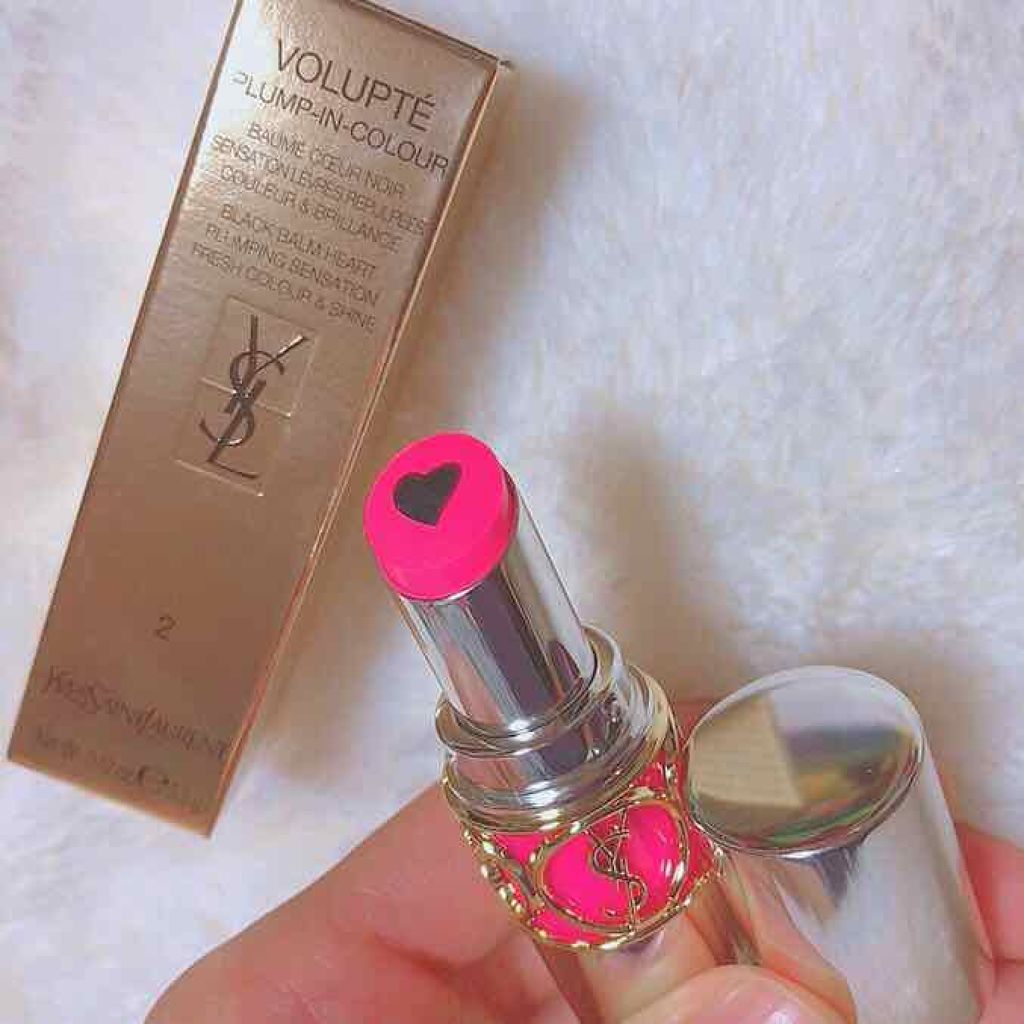 ヴォリュプテ ティントインバーム/YVES SAINT LAURENT BEAUTE/口紅を使ったクチコミ（1枚目）
