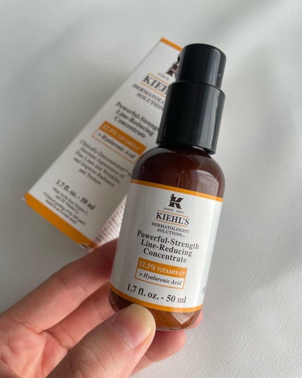 DS ライン コンセントレート 12.5 C 50ml/Kiehl's/美容液を使ったクチコミ(1枚目)