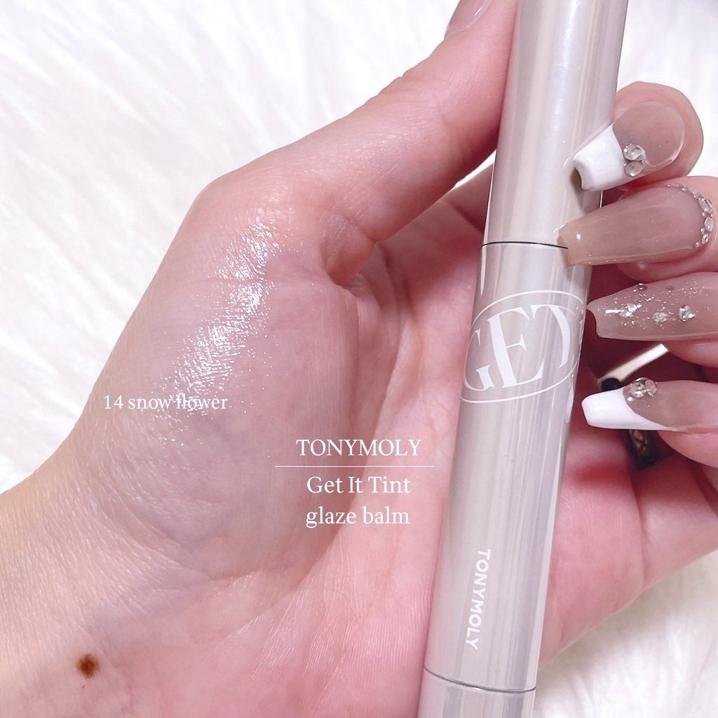 ゲットイットティントグレーズバーム/TONYMOLY/リップティントを使ったクチコミ(1枚目)