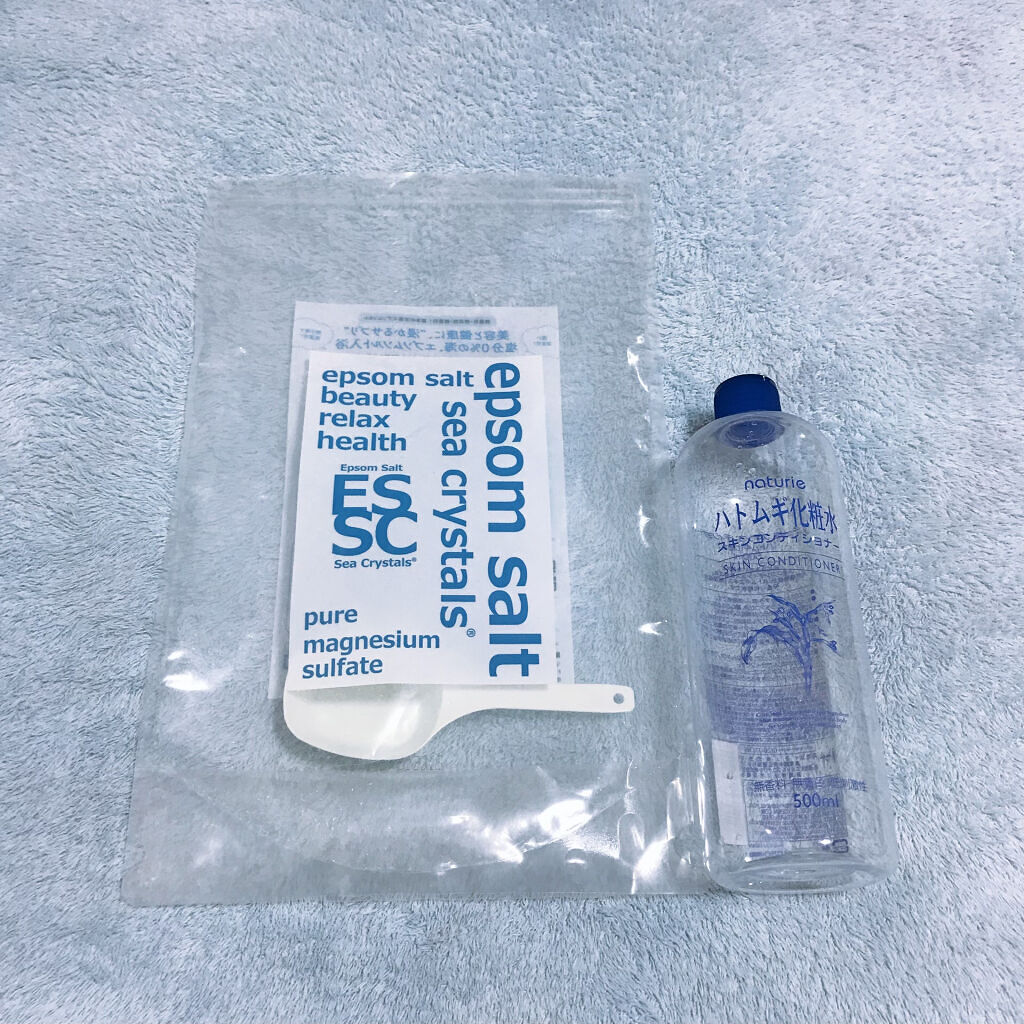 シークリスタルス エプソムソルト オリジナル/sea crystals/無機塩系入浴剤を使ったクチコミ（1枚目）