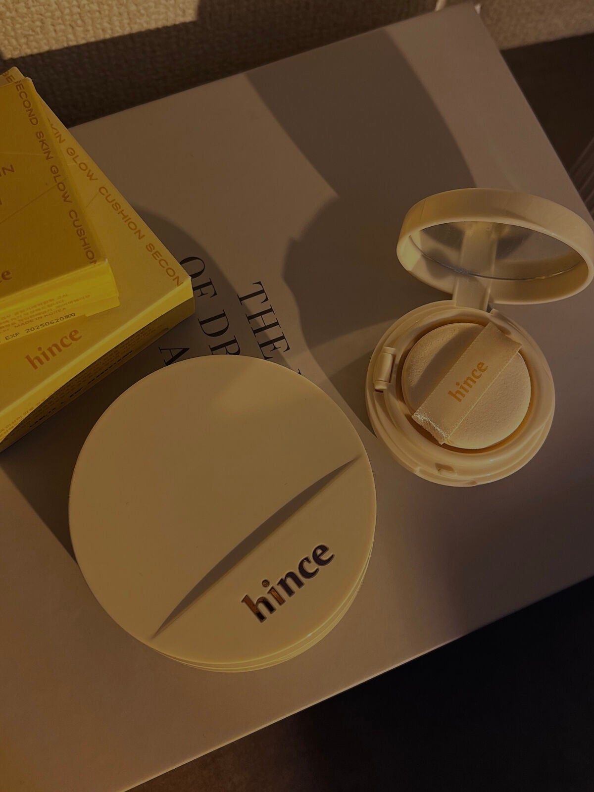 セカンドスキングロウクッション/hince/クッションファンデーションを使ったクチコミ(1枚目)