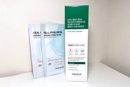 AHA·BHA·PHA 30デイズミラクルアクネボディクレンザー/SOME BY MI/ボディソープを使ったクチコミ(1枚目)