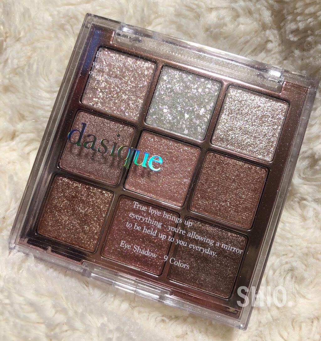 シャドウパレット/dasique/アイシャドウパレットを使ったクチコミ(2枚目)