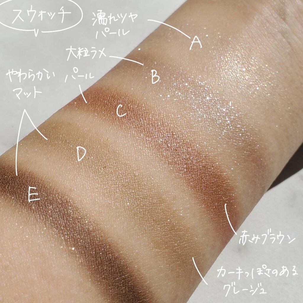 パノラマデザイン アイパレット/Visée/アイシャドウパレットを使ったクチコミ(3枚目)