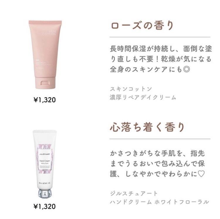 キモノ ウララ パフュームド ハンドクリーム /DECORTÉ/ハンドクリームを使ったクチコミ（2枚目）