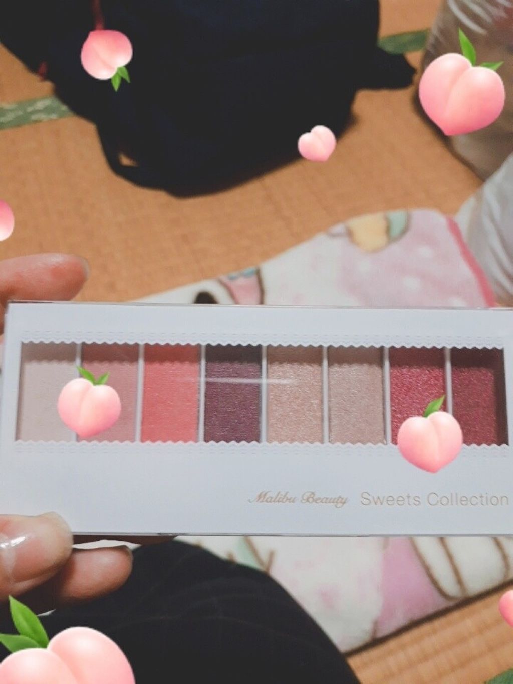 スイーツコレクション/マリブビューティー/アイシャドウパレットを使ったクチコミ（1枚目）