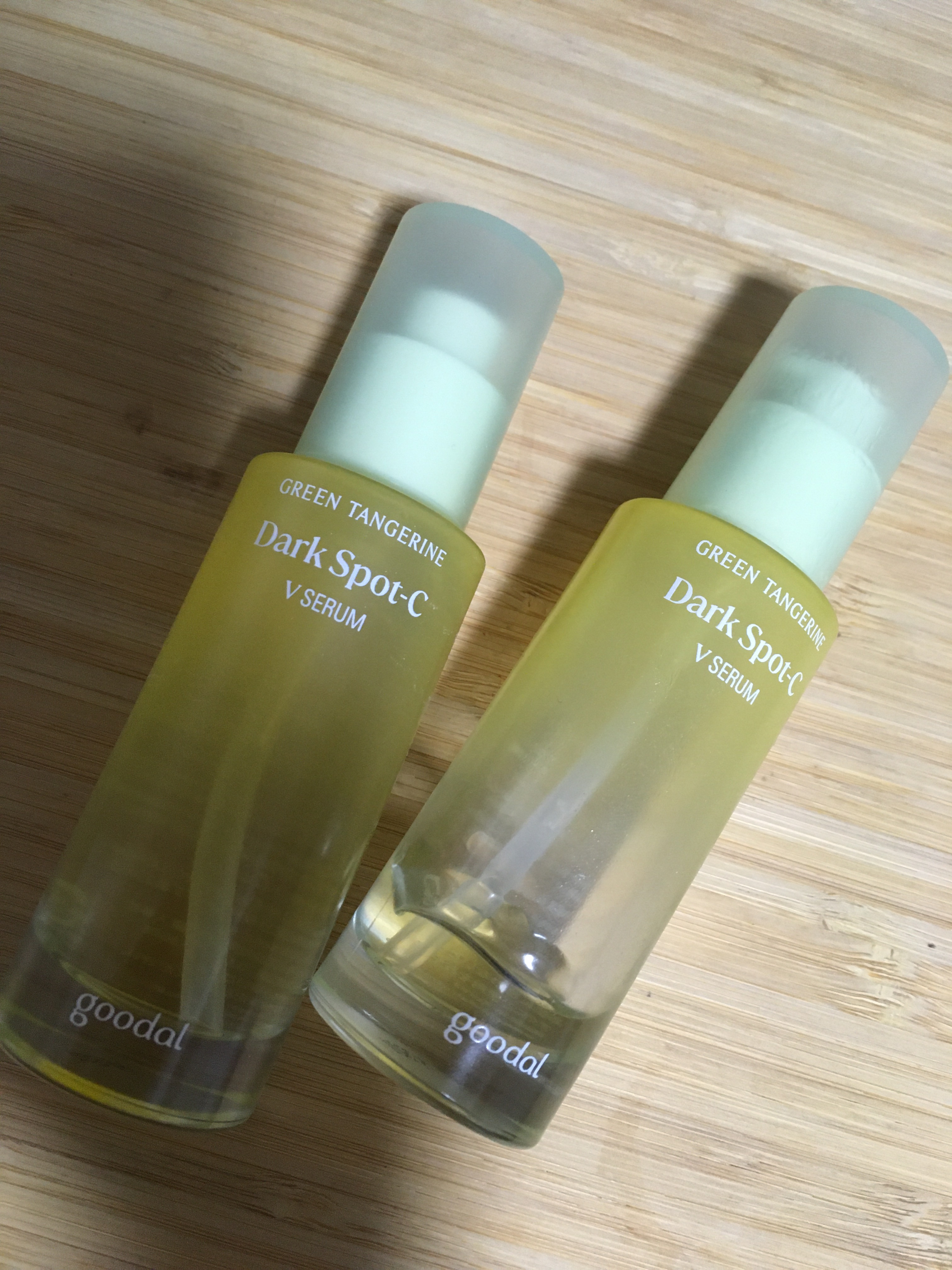 グリーンタンジェリン ビタC ダークスポットケアセラム/goodal/美容液を使ったクチコミ（1枚目）
