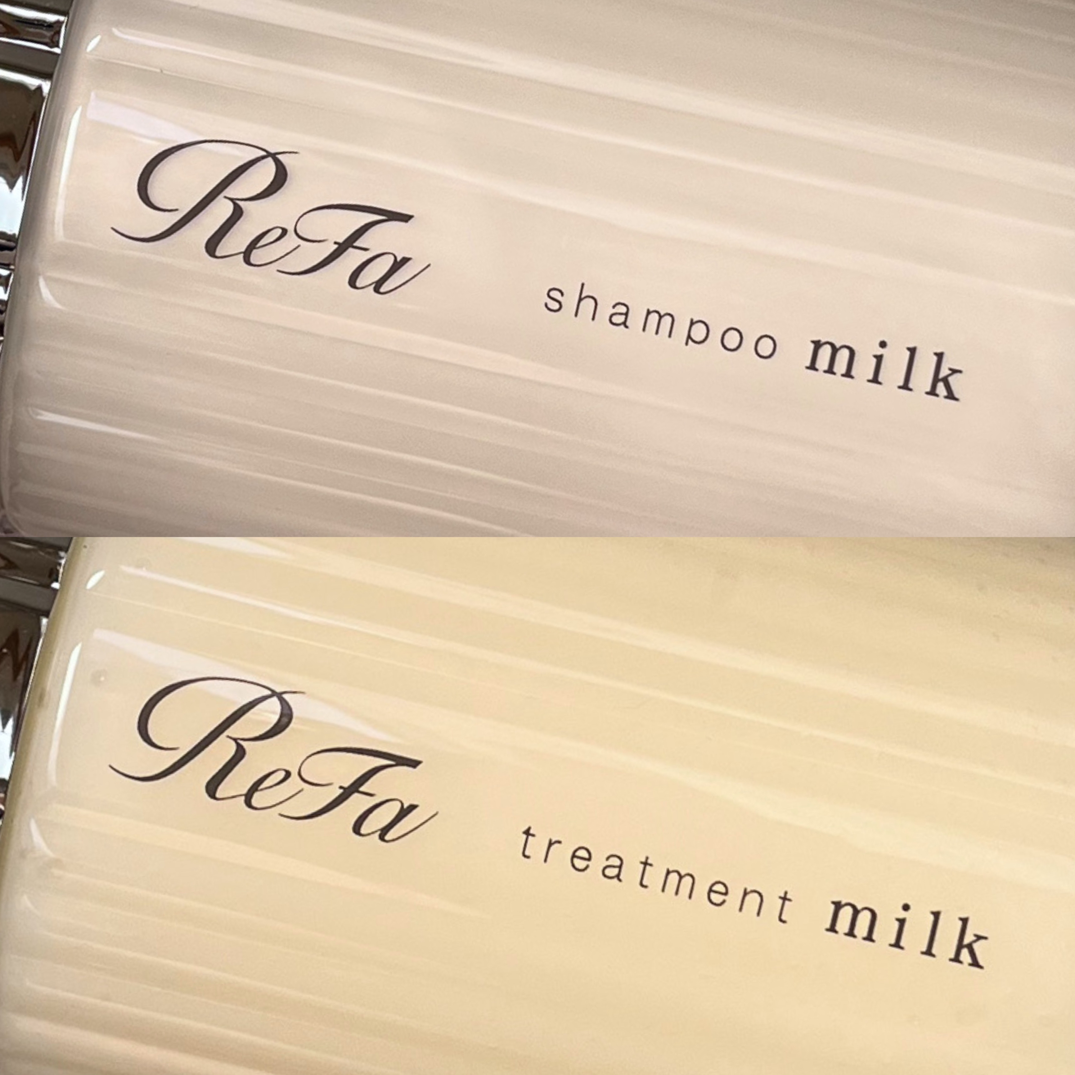 リファミルクプロテインシャンプー/トリートメント/ReFa/シャンプー・コンディショナーを使ったクチコミ（2枚目）