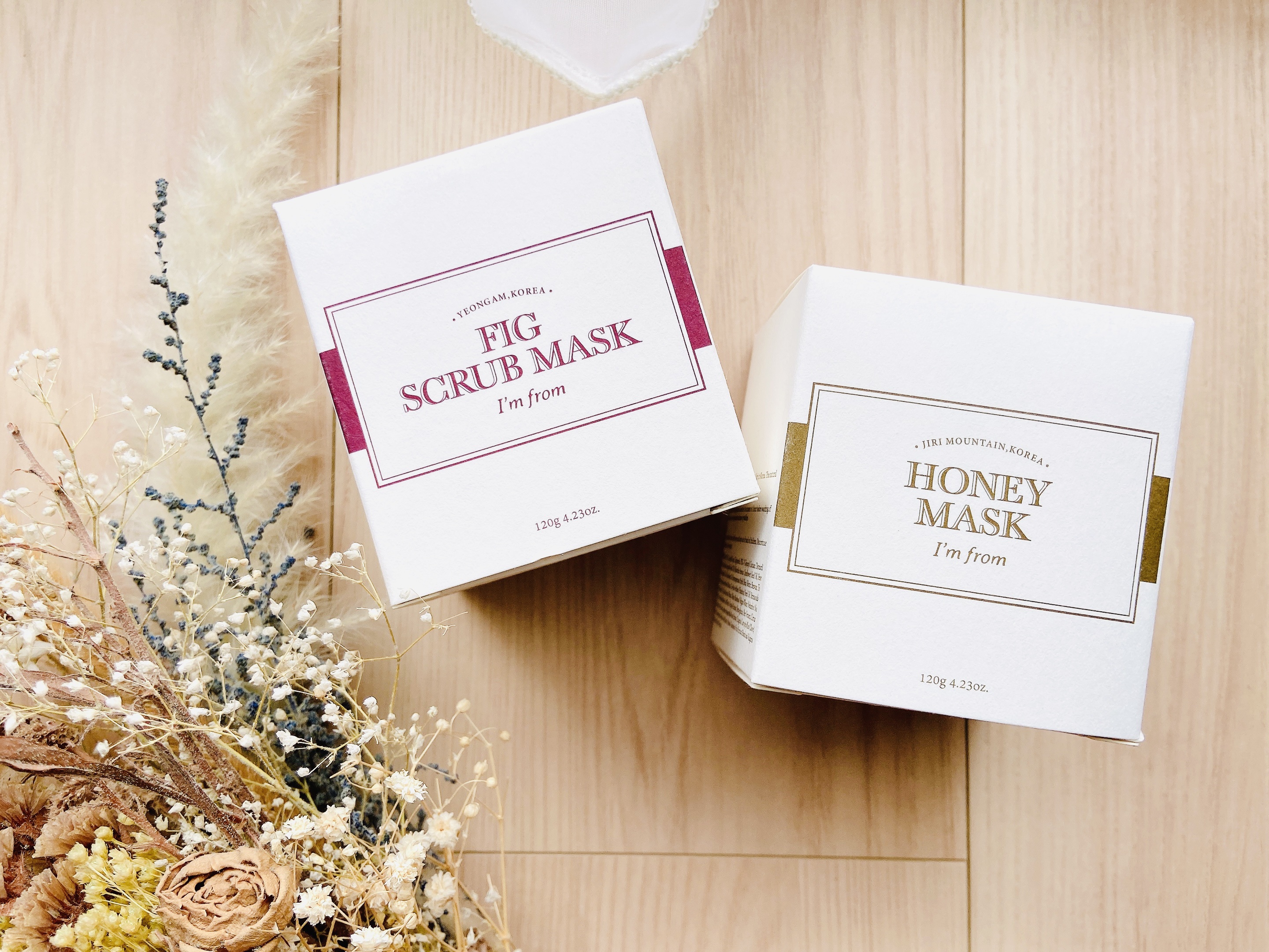 ハニーマスク/I'm from/洗い流すパック・マスクを使ったクチコミ（3枚目）