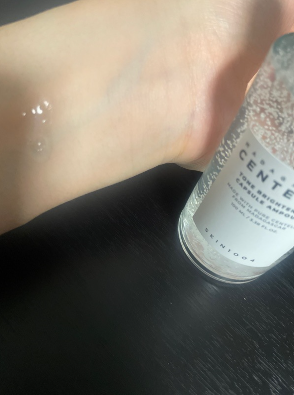 トーンブライトニング カプセルアンプル/SKIN1004/美容液を使ったクチコミ(2枚目)