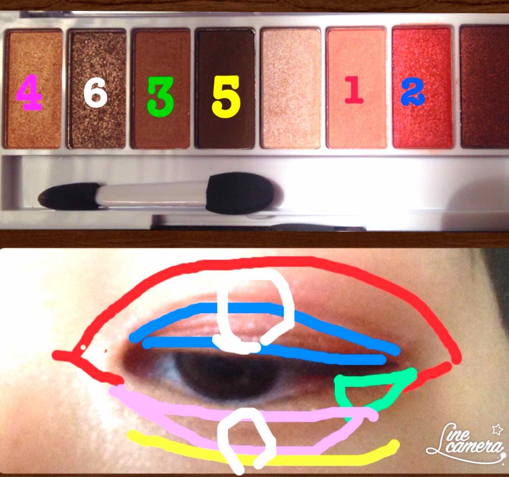 クイックイージーアイライナー/キャンメイク/リキッドアイライナーを使ったクチコミ（3枚目）