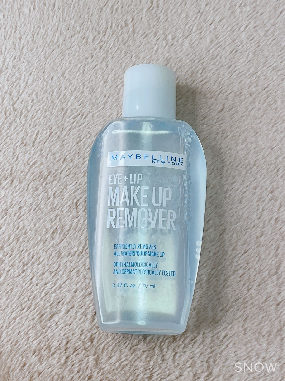 アイ+リップ メイクアップ リムーバー/MAYBELLINE NEW YORK/ポイントメイクリムーバーを使ったクチコミ(1枚目)