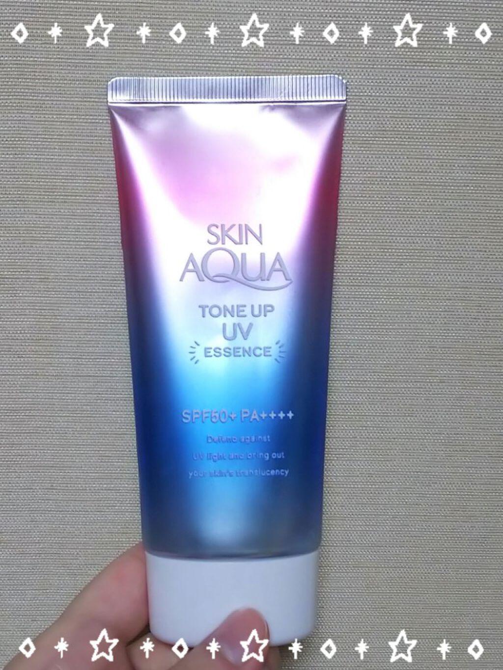 スキンアクア トーンアップUVエッセンス/スキンアクア/日焼け止めクリームを使ったクチコミ（1枚目）