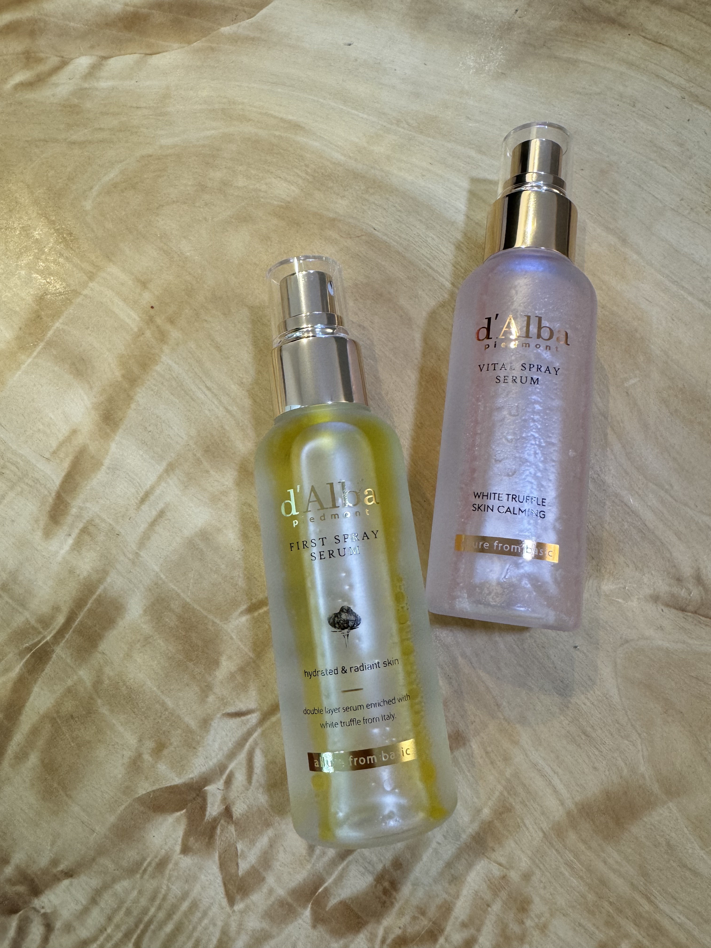 ダルバ ホワイトトリュフバイタルスプレーセラム/ダルバ/ミスト状化粧水を使ったクチコミ（1枚目）