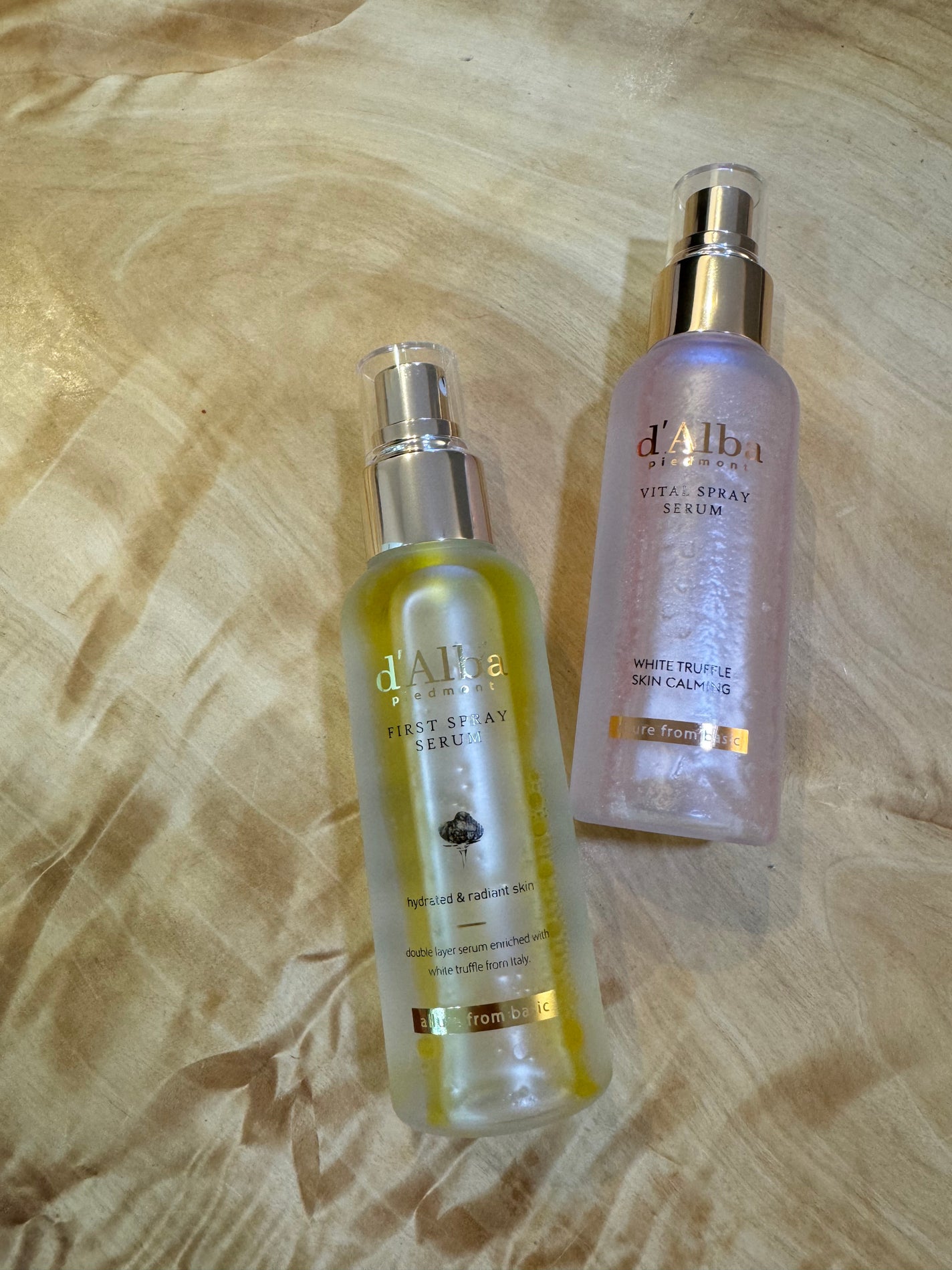 ダルバ ホワイトトリュフファーストスプレーセラム/ダルバ/ミスト状化粧水を使ったクチコミ(1枚目)