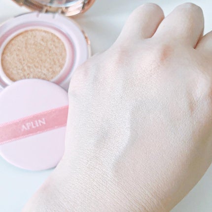 ピンクティーツリーカバークッション/APLIN/クッションファンデーションを使ったクチコミ(4枚目)
