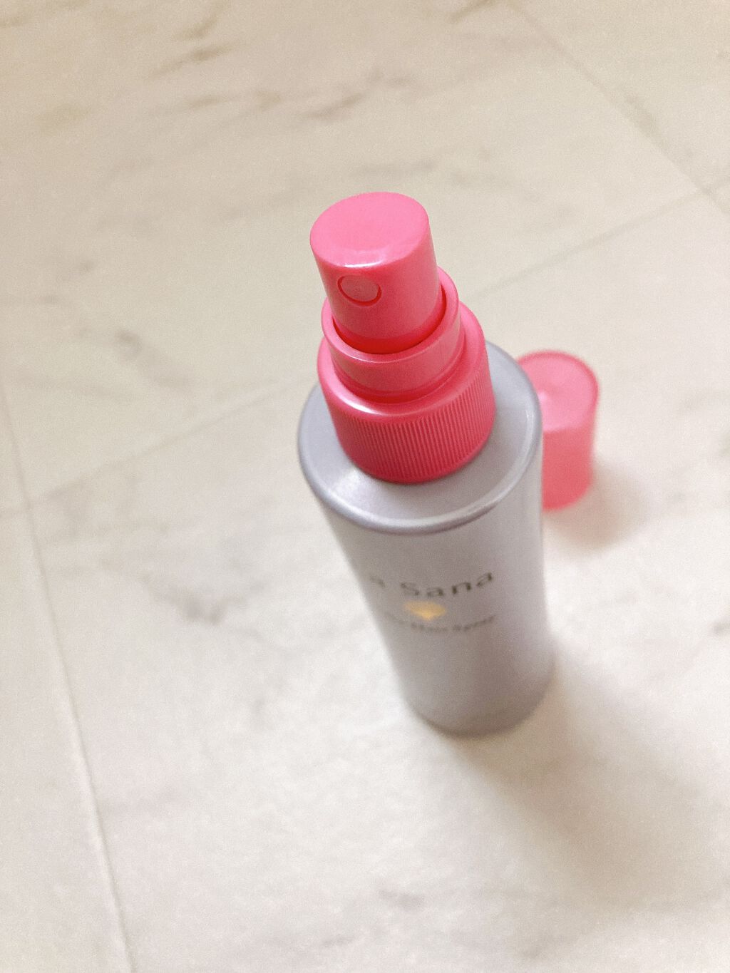 海藻 シルキー ヘア スプレー/ラサーナ/ヘアスプレーを使ったクチコミ（2枚目）