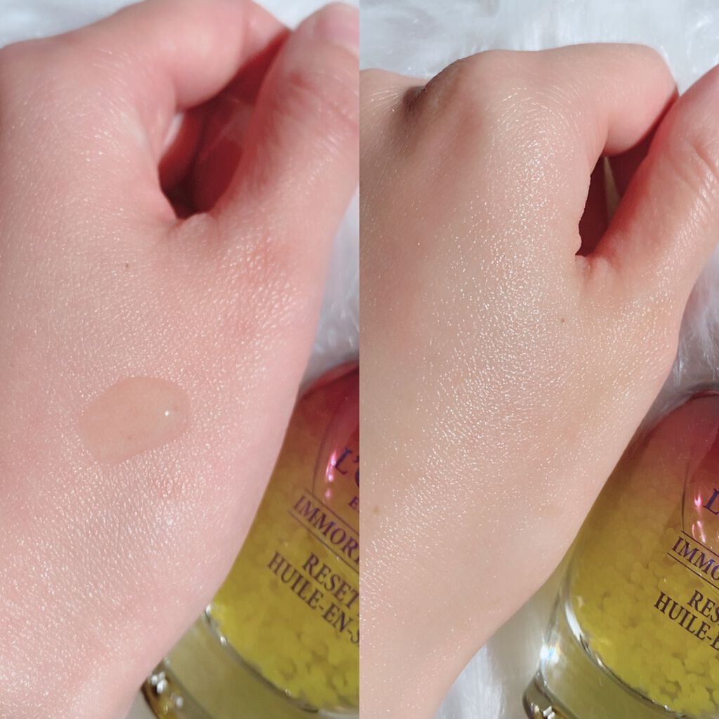 イモーテル オーバーナイトリセットセラム/L'OCCITANE/美容液を使ったクチコミ(3枚目)