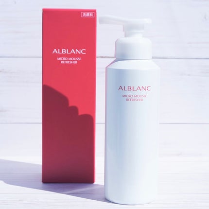 マイクロムース リフレッシャー/ALBLANC/泡洗顔を使ったクチコミ(2枚目)