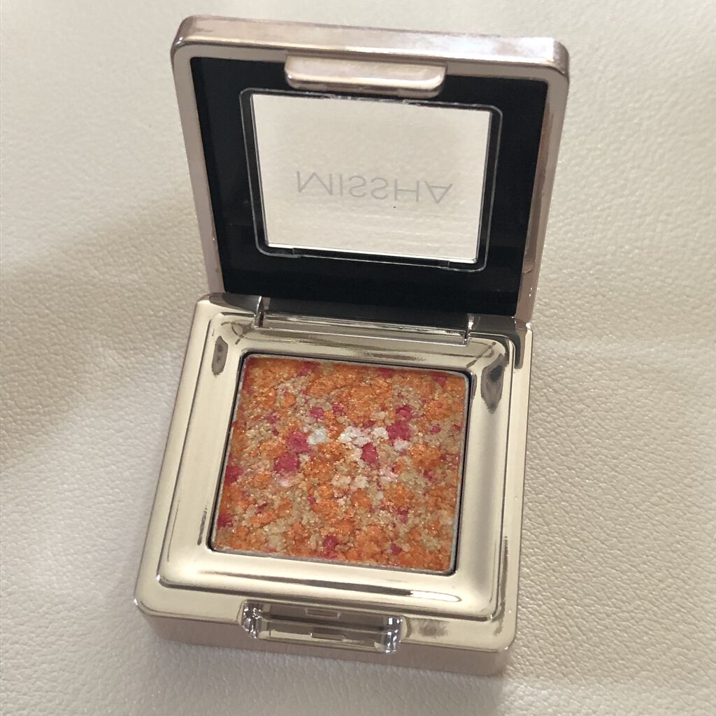 グリッタープリズム シャドウ/MISSHA/グリッターを使ったクチコミ（1枚目）