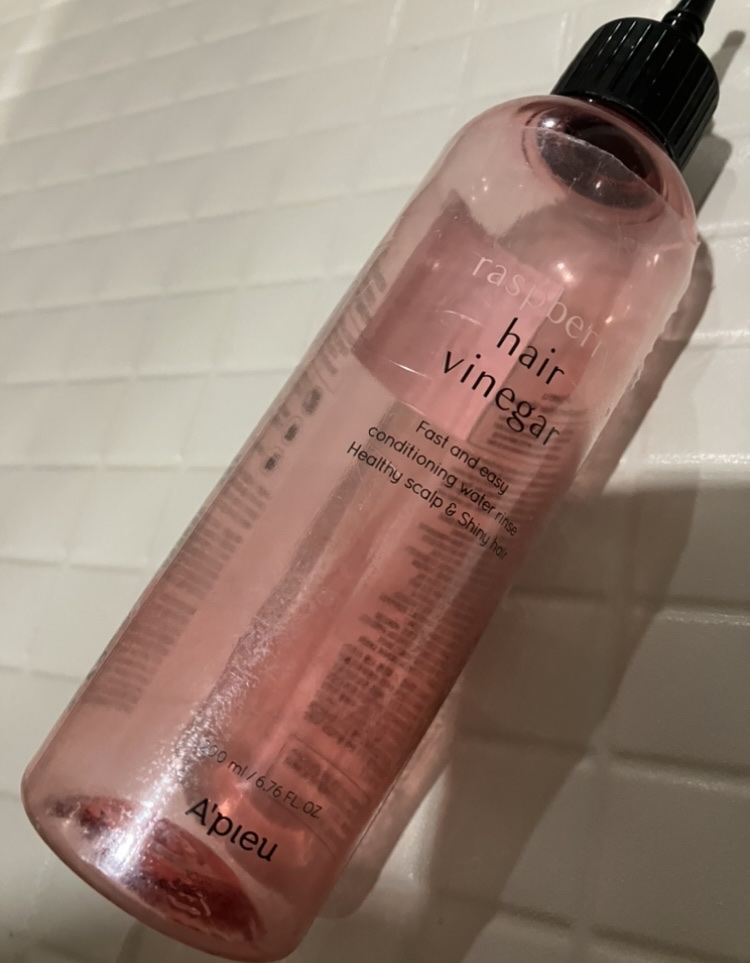 ラズベリー ヘアビネガー/A’pieu/頭皮ローションを使ったクチコミ（1枚目）