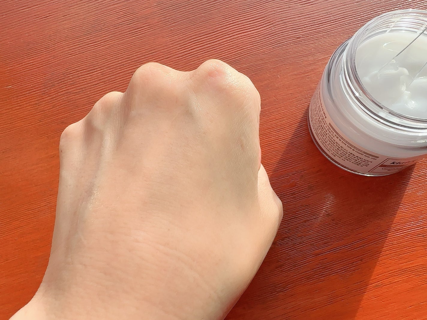 フレッシュリージュースドビタミンEマスク(90g)/Klairs/フェイスクリームを使ったクチコミ(5枚目)