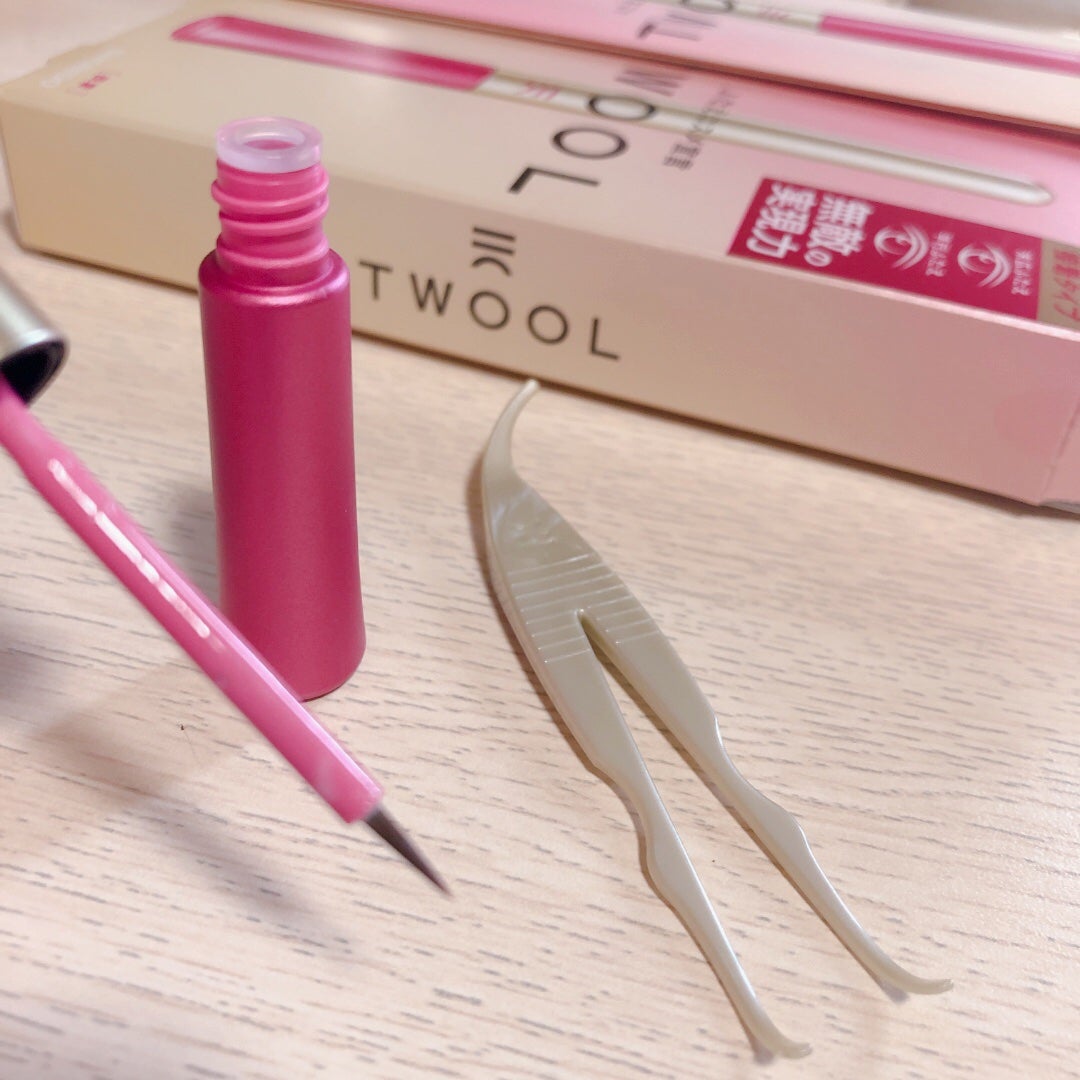 TWOOL ダブルアイリッドグルー/SHOBIDO/二重まぶた用アイテムを使ったクチコミ(2枚目)