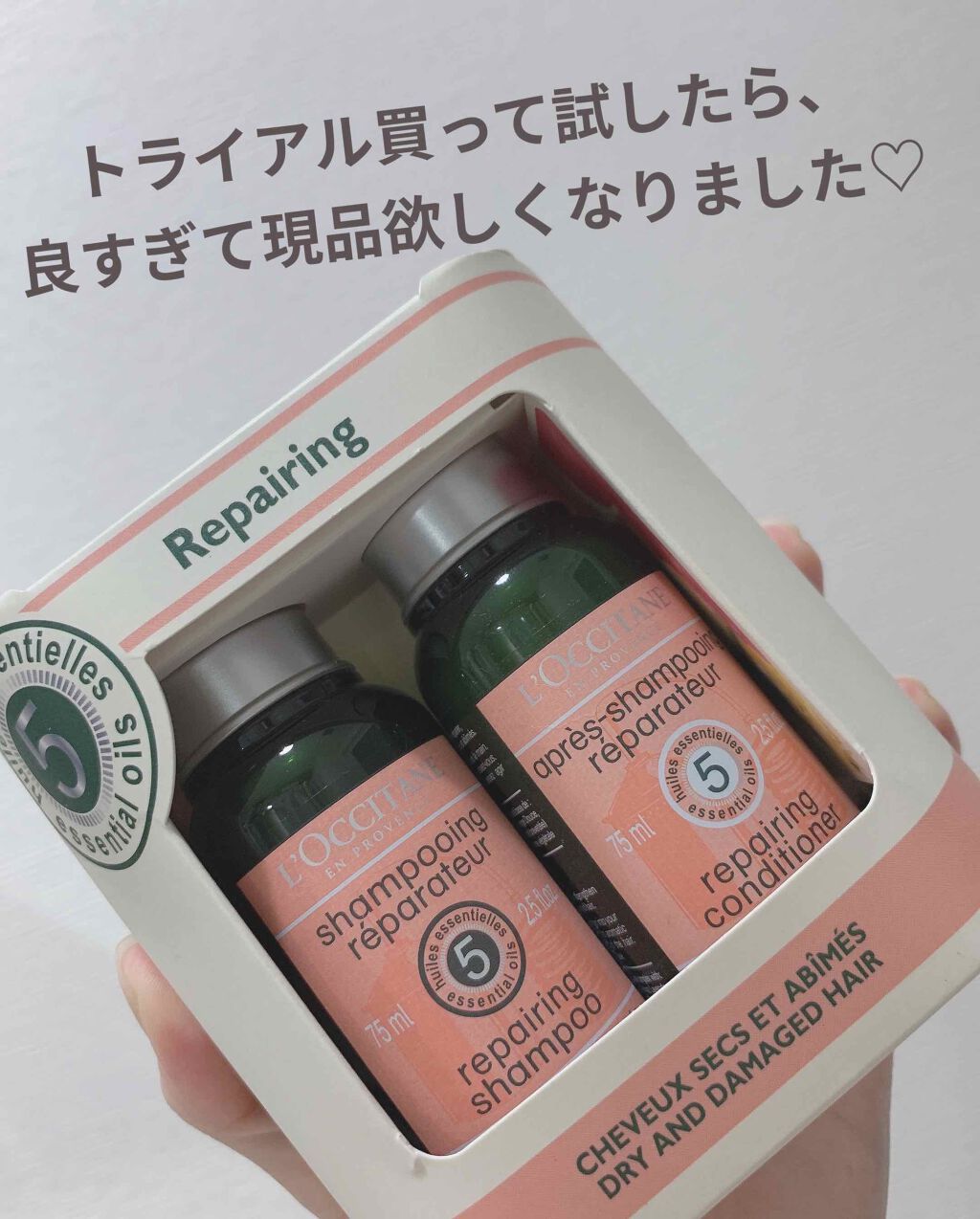 ファイブハーブスリペアリングシャンプー／コンディショナー｜L