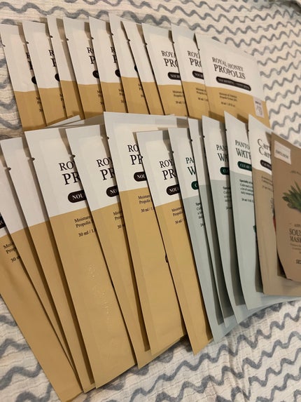 ロイヤルハニープロポリスエンリッチ マスク/SKINFOOD/シートマスク・パックを使ったクチコミ(2枚目)