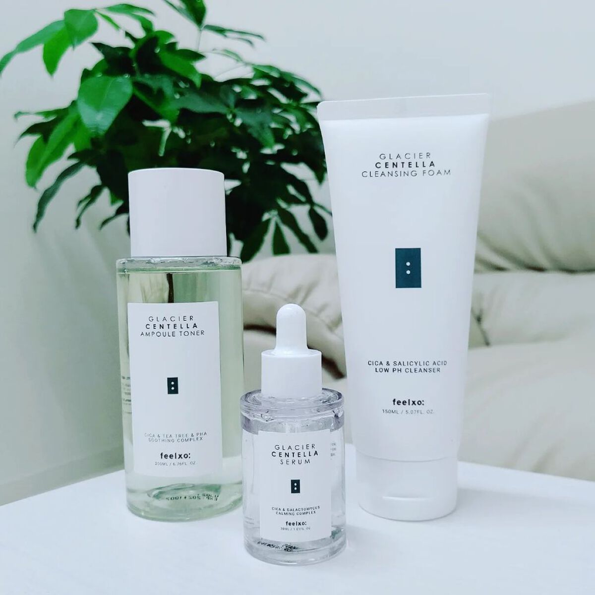 GLACIER CENTELLA SERUM /feelxo/美容液を使ったクチコミ（1枚目）