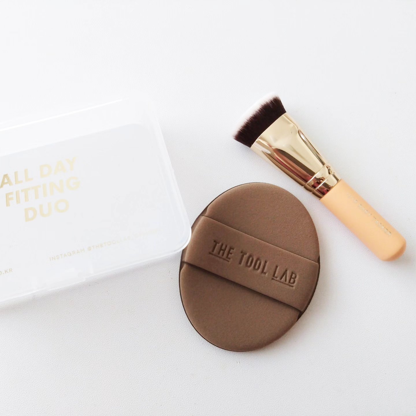 超密着カバーデュオ/THE TOOL LAB/メイクアップキットを使ったクチコミ（3枚目）