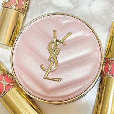 先行発売で購入したYSLのピンクパケのクッションファンデ💖

☑︎YVES SAINT LAURENT BEAUTE
ラディアント タッチ グロウパクト
B10
SPF50＋・PA＋＋＋＋　 
¥9,3