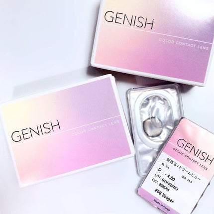 GENISH/株式会社ビューフロンティア/カラーコンタクトレンズを使ったクチコミ(1枚目)